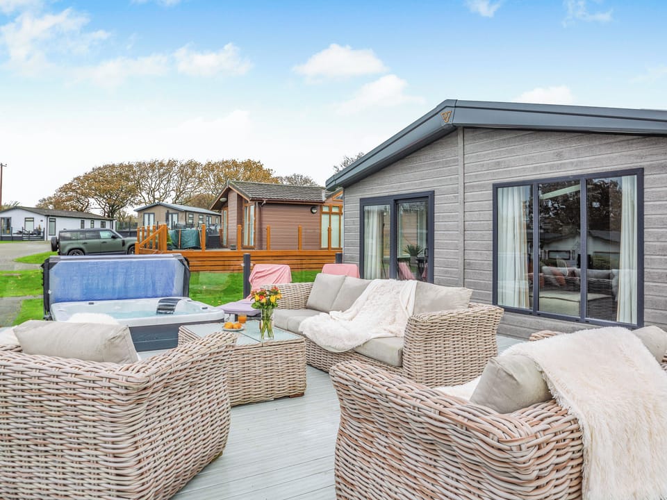 Decking | 38 at the Sanctuary Lodges - Sanctuary Lodges, Rhosfawr, near Pwllheli