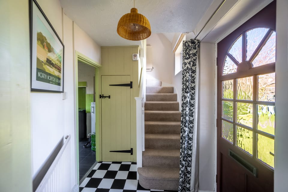 First floor: Sleep well in the master bedroom
