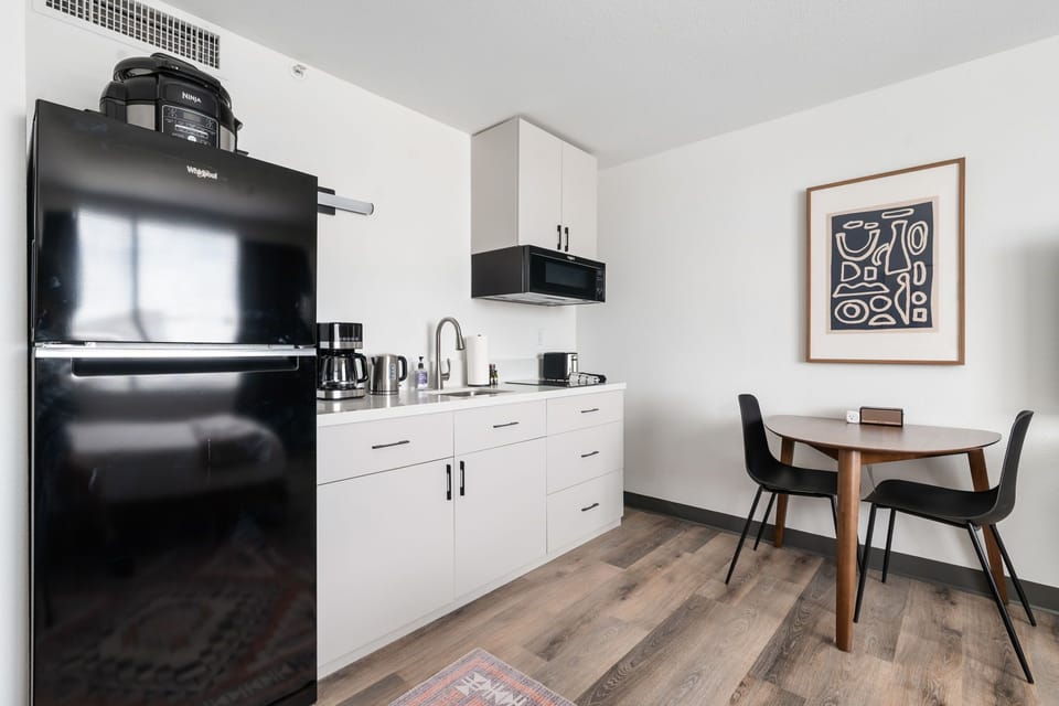 Enjoy the convenience of an equipped kitchenette.