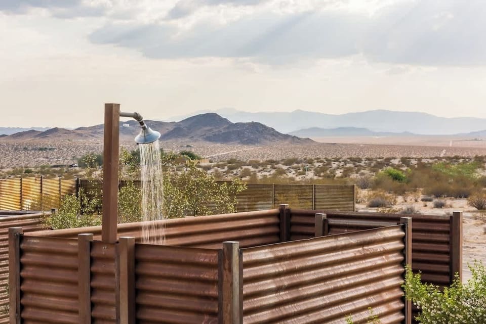 Dreamy outdoor shower