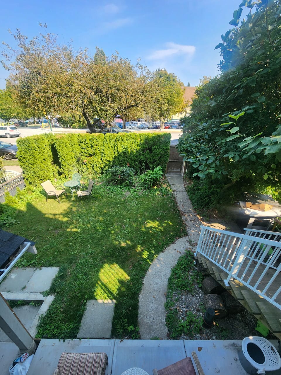 front yard