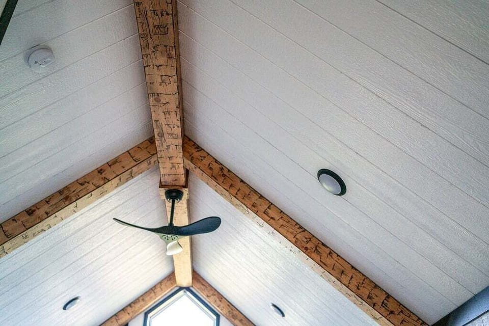 Open interior ceiling