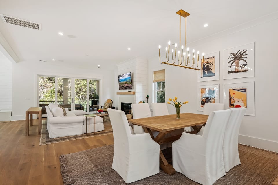 Lots of windows for this Dining Room that overlooks the Great Room.
