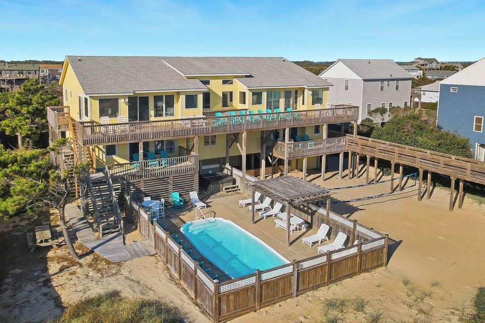 Aerial View of Tide's A Wastin'