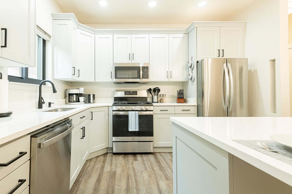Stainless steel appliances