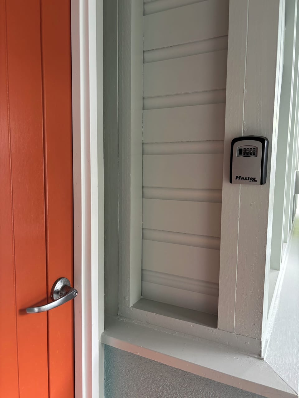 Lock Box at Front door