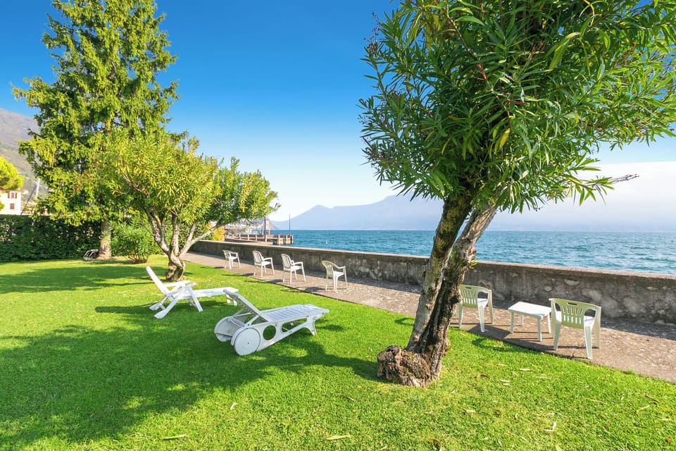 Lake front shared garden