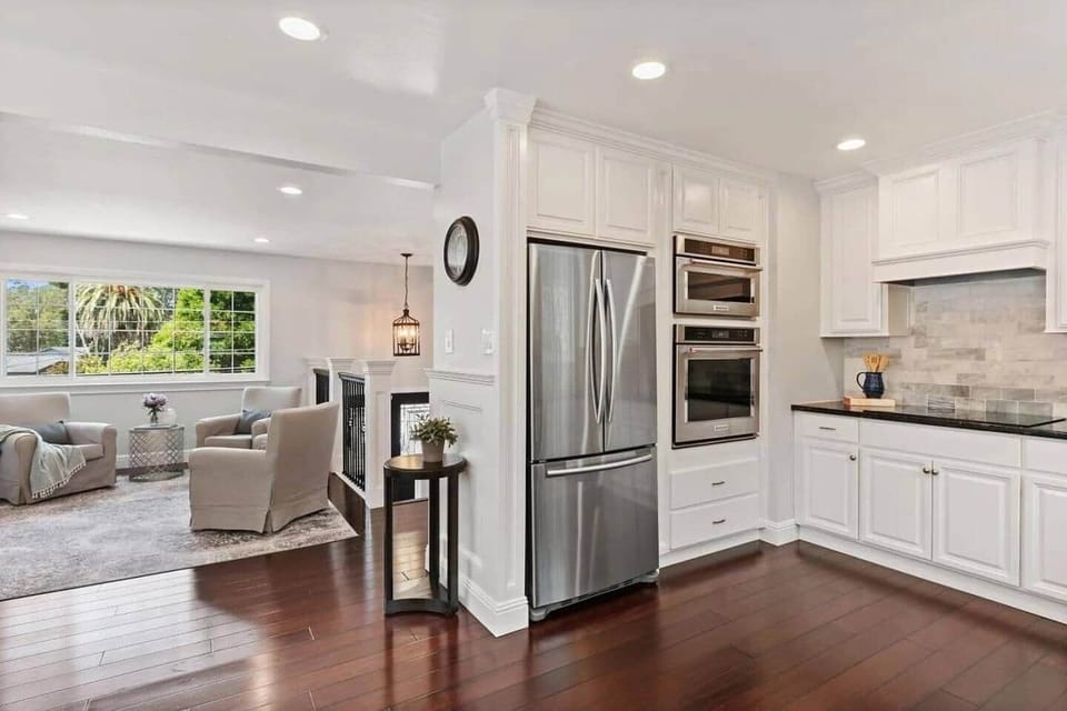 View into living room
