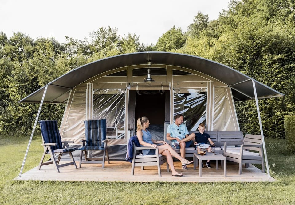 Camping Gritt - Lodge de Luxe - front