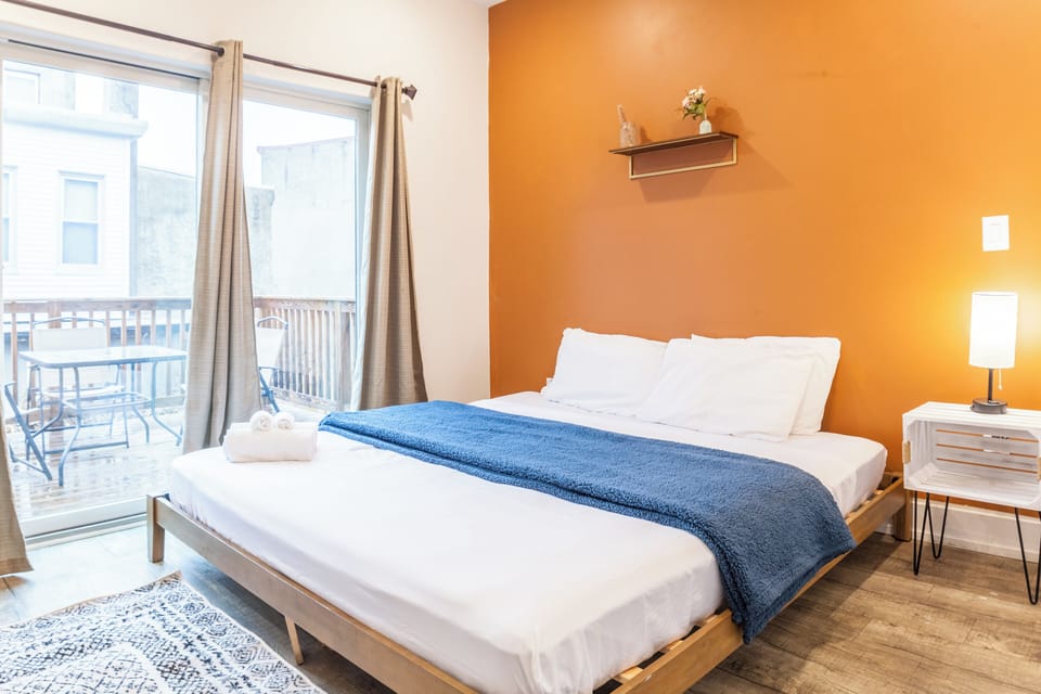 Embrace the snug charm of our impeccably well-appointed cozy bedroom, a sanctuary for ultimate relaxation.