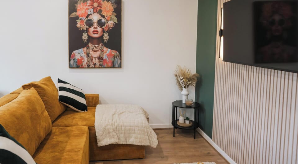 Lounge at MyStayUK Short Lets & Serviced Accommodation