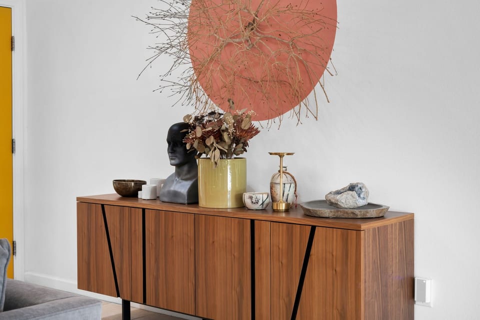 Desert chic with a mid century flare