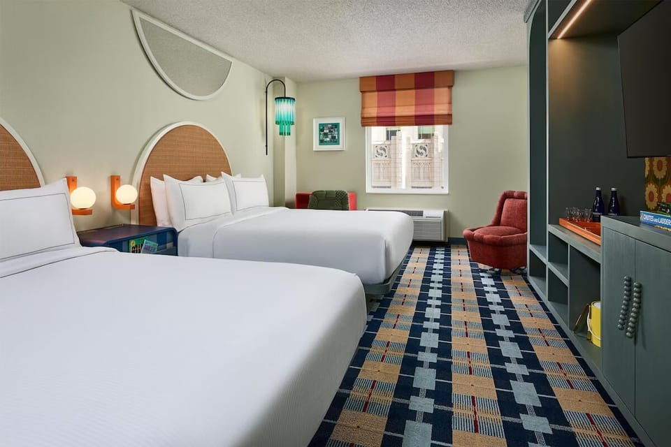 Bedroom. Interior and views may vary based on location and availability