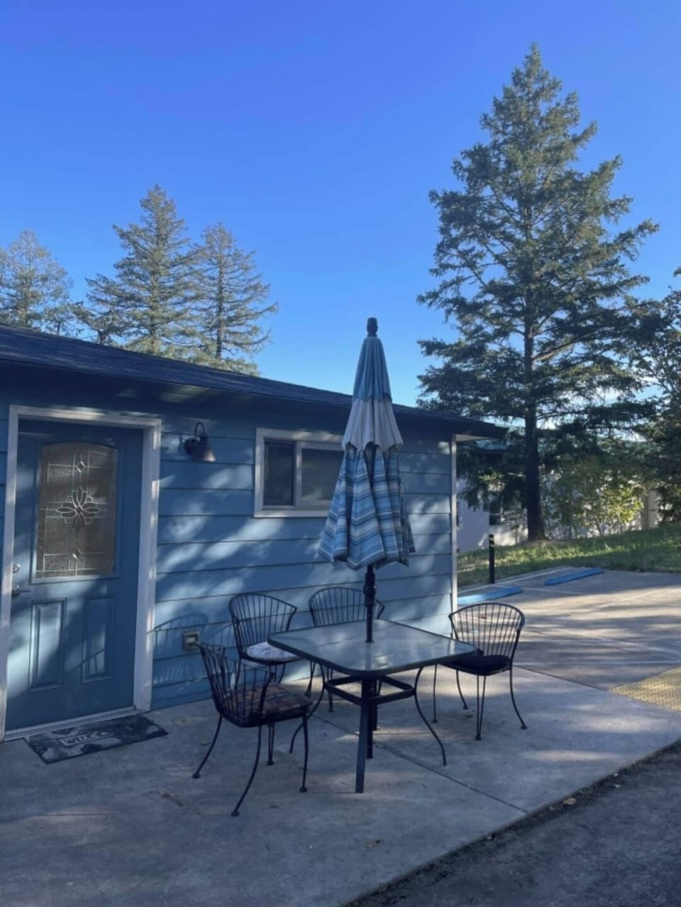 Spacious open yard with room to relax and enjoy nature