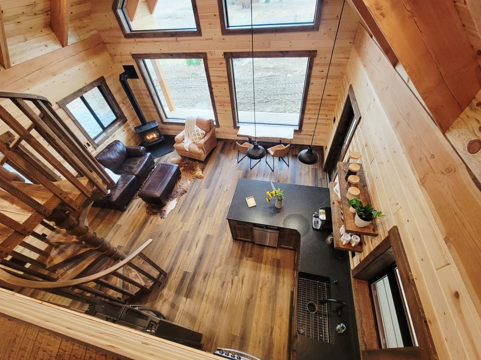 View from balcony/loft