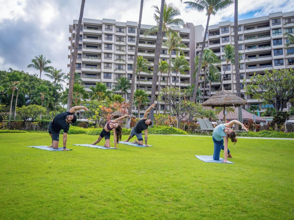 Yoga on the Lawn