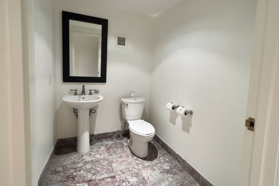 Enjoy the convenience of an extra half bath nearby.