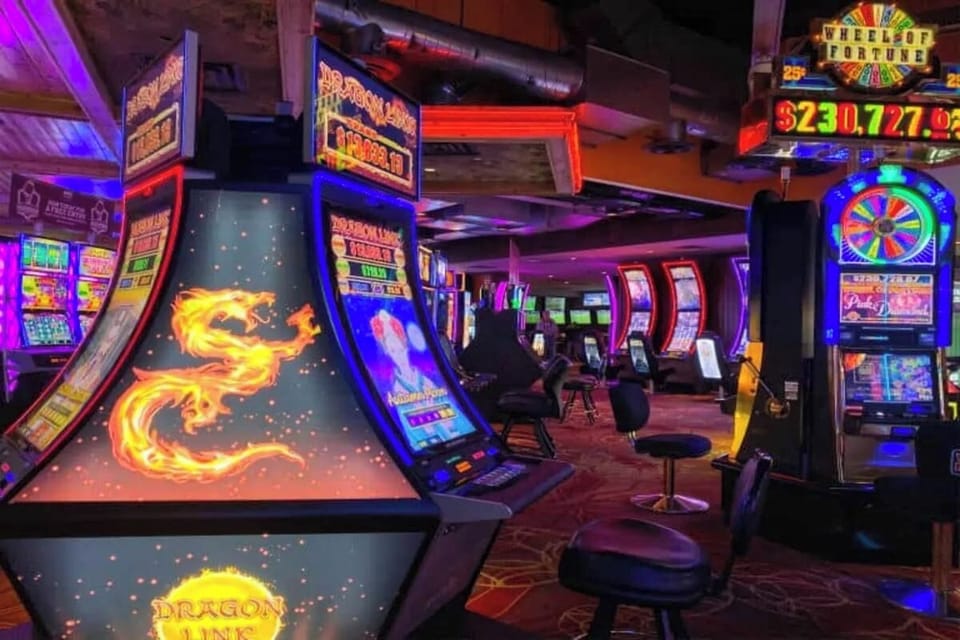Chase big wins on themed slots amid glowing arcade vibes.