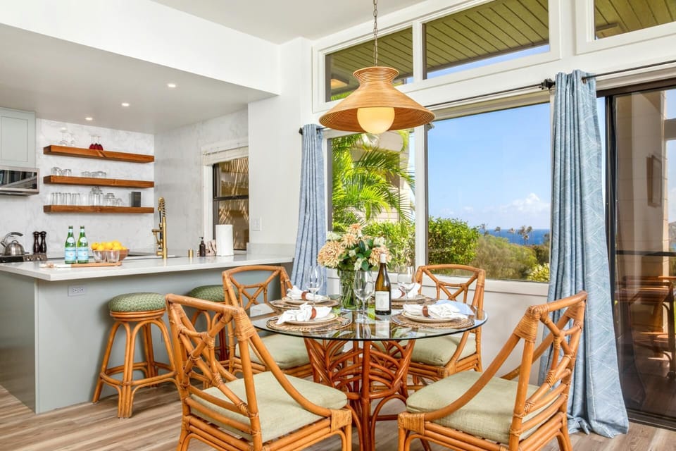 Gourmet kitchen with large island, bar seating, and pendant lighting invites you to savor every delicious moment KRV-514