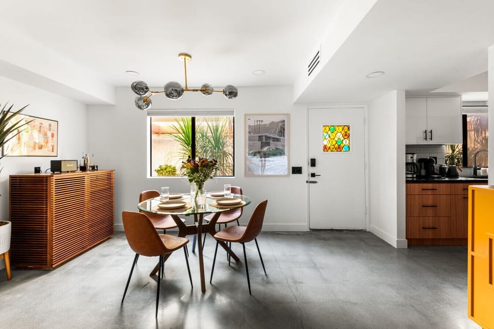 Enjoy a smooth flow from the cozy living room to the bright and welcoming dining area.