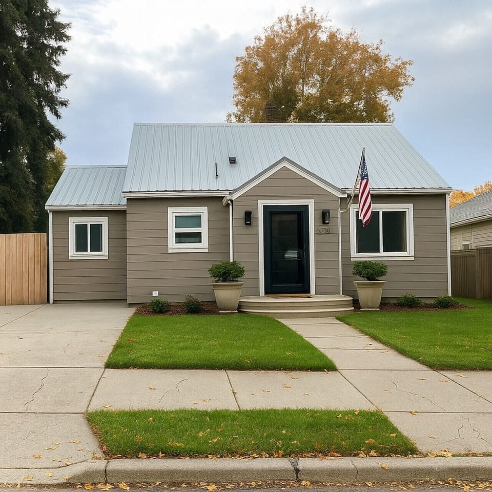 View from the front of the home