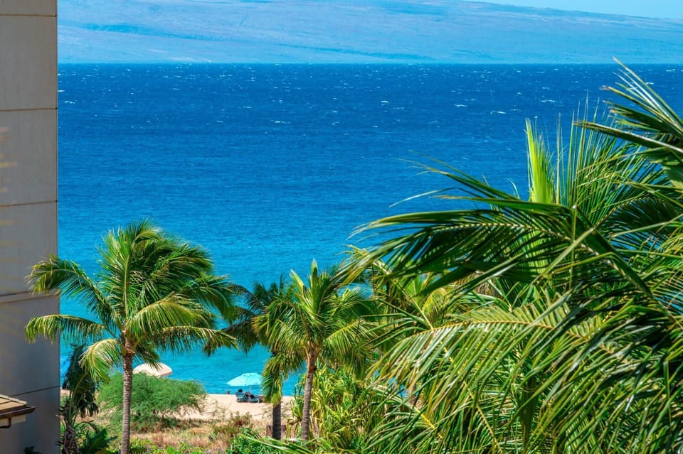 Gaze out at vibrant blue ocean and swaying palms, with beach access just steps away for sun-soaked days and shaded moments under your umbrella. HKH-520