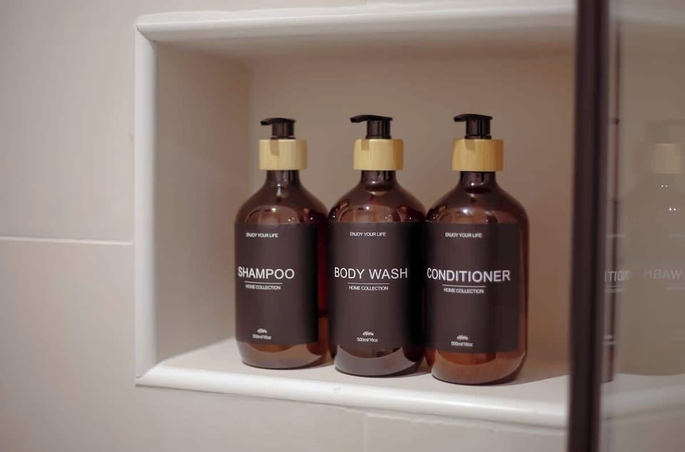 Bath essentials, personal care products