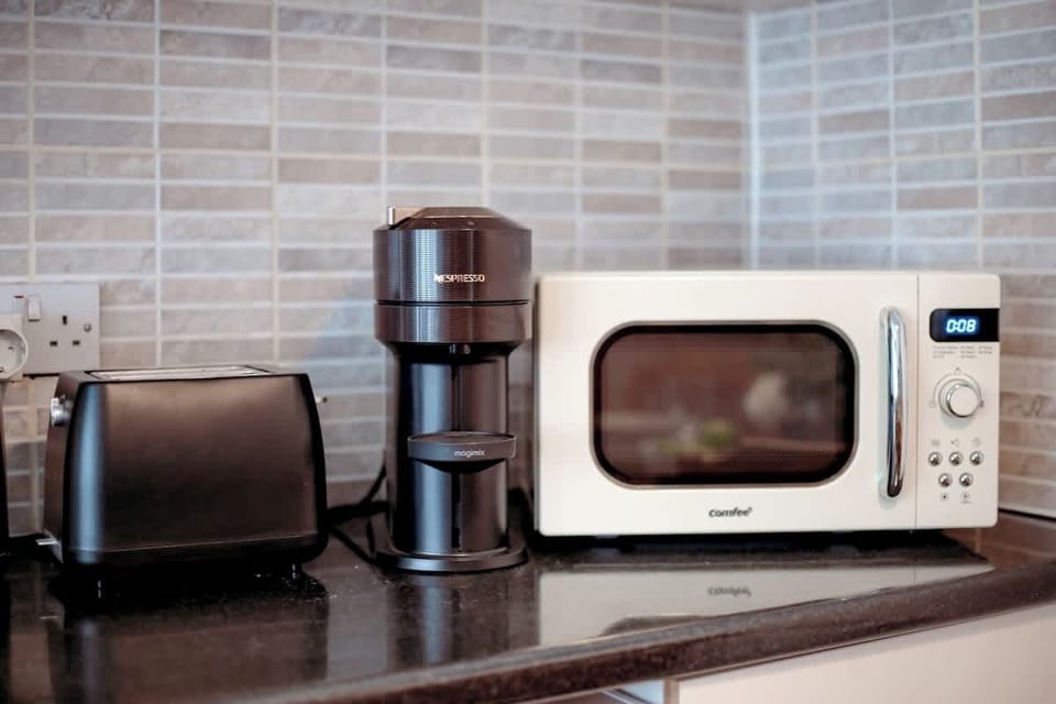Modern appliances for easy meal prep