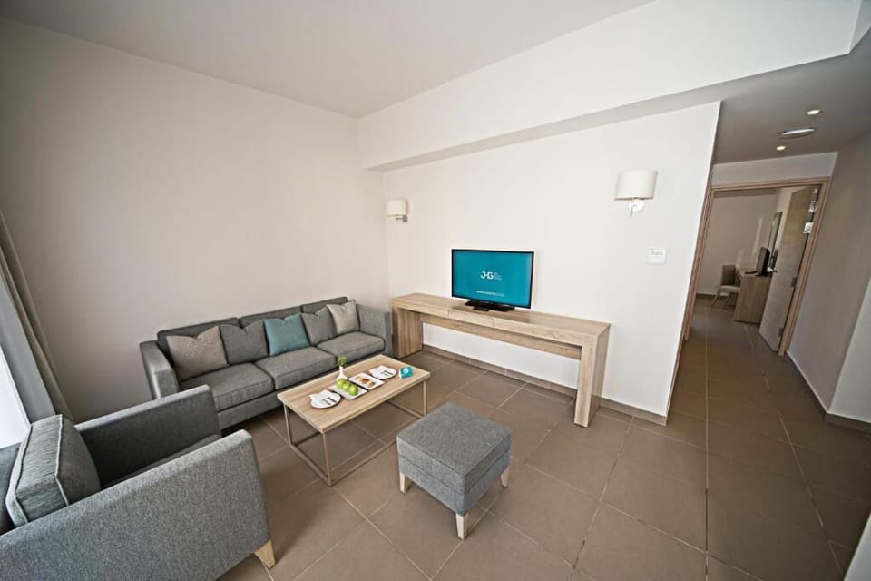 Kick back on plush seating in a spacious, open lounge.
