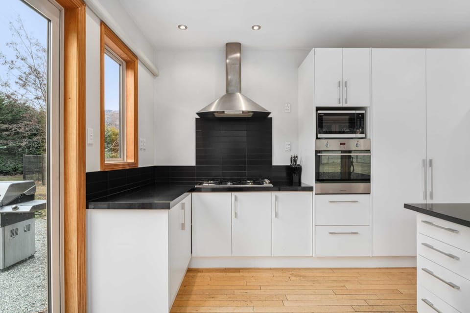 Fully equipped kitchen with quality appliances
