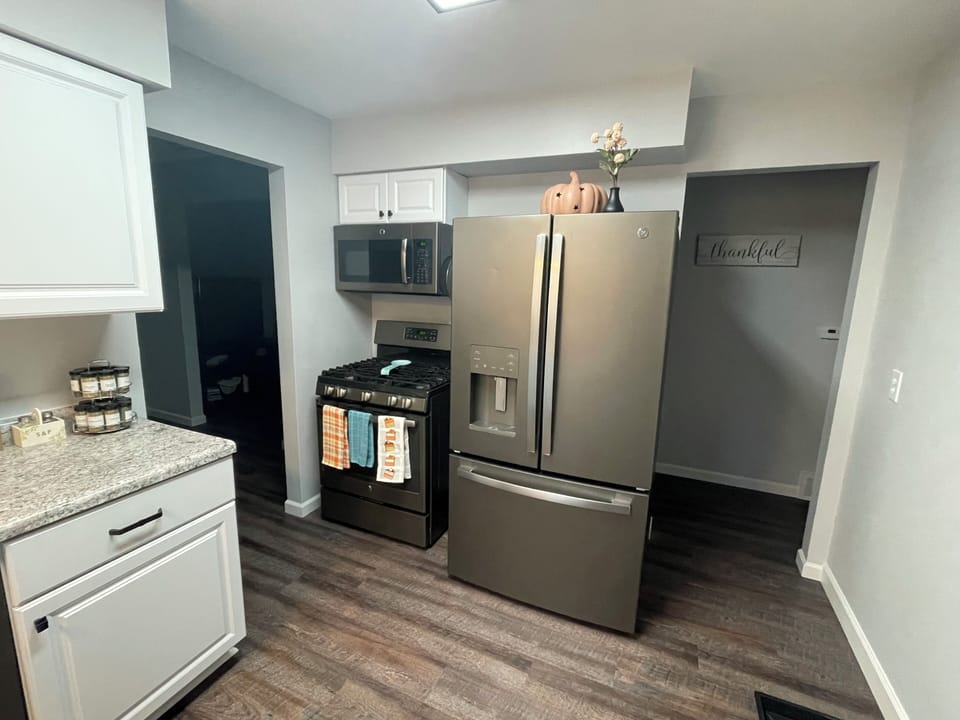 Kitchen from back door