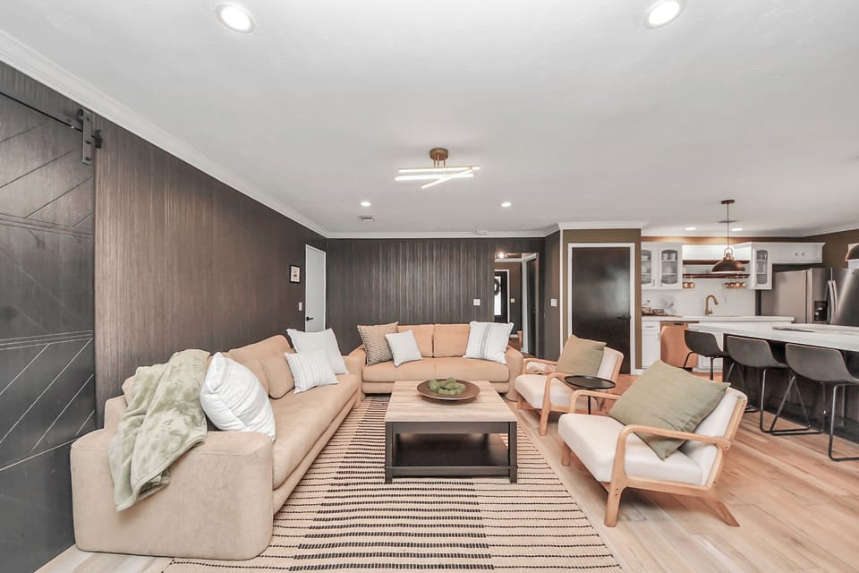 This home has been curated by a professional designer to give you the modern, high quality RH aesthetic feel.