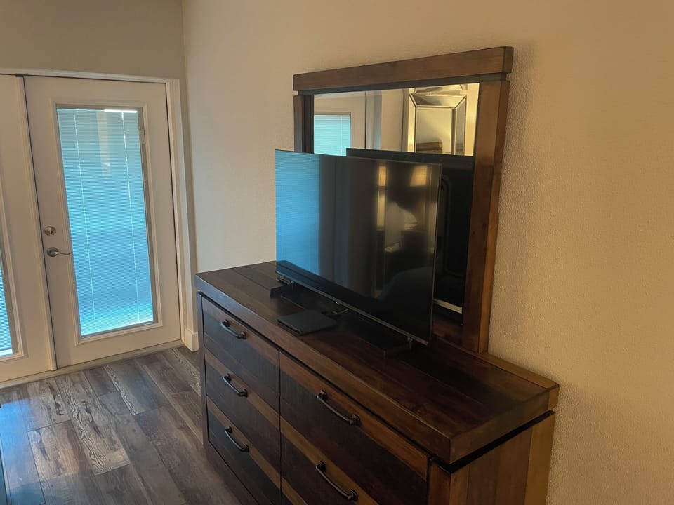 Master bedroom 43” Smart TV