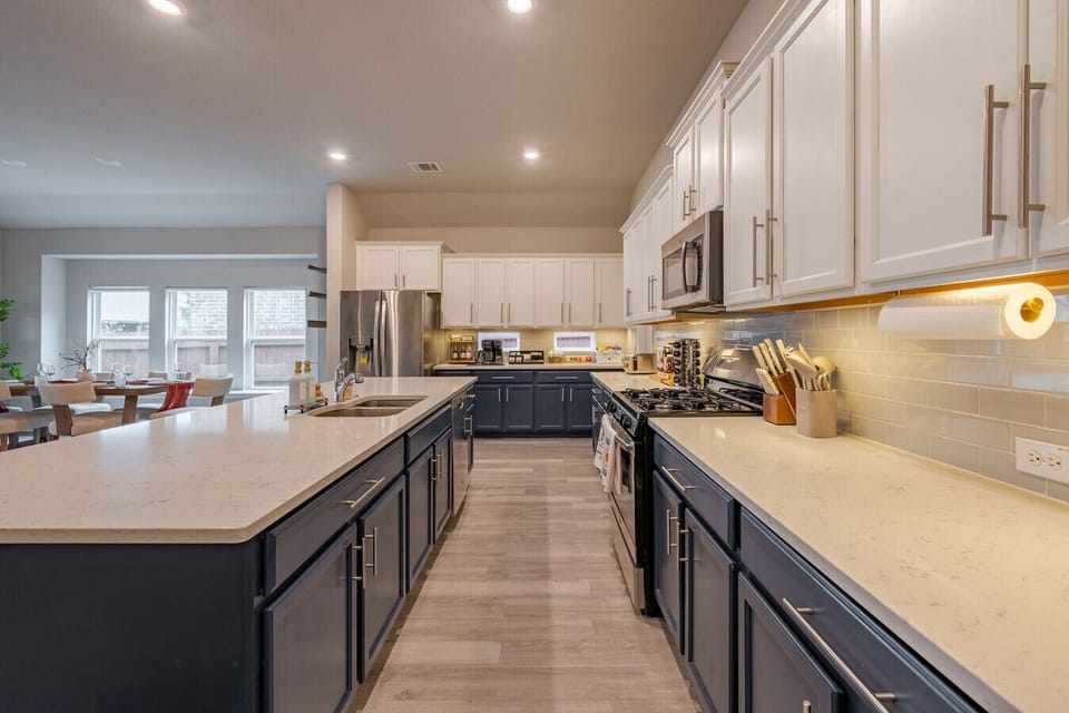 Enjoy plenty of counter space and modern appliances — perfect for cooking and entertaining.