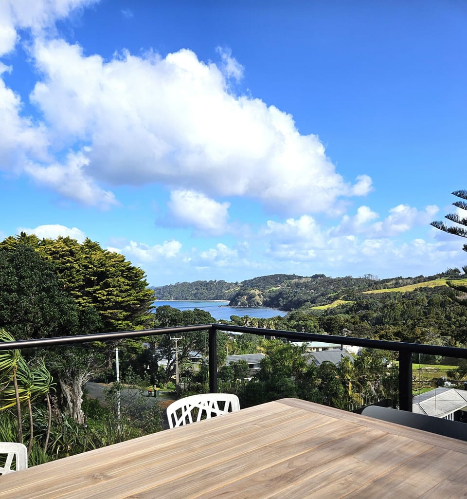 View from outdoor table