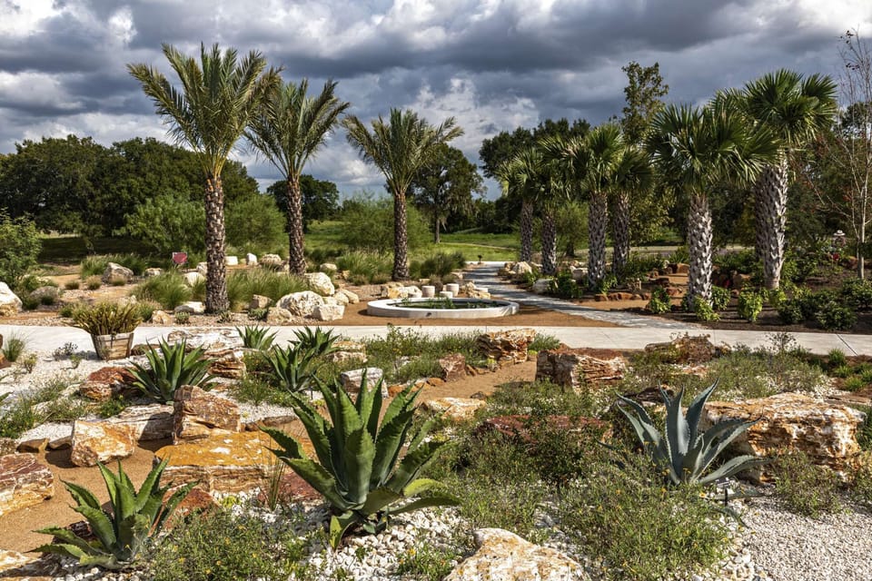 Drift away in the midst of exotic and native plants, flowers and trees complimented by butterflies, birds and other wildlife that make up the Houston Botanic Garden.