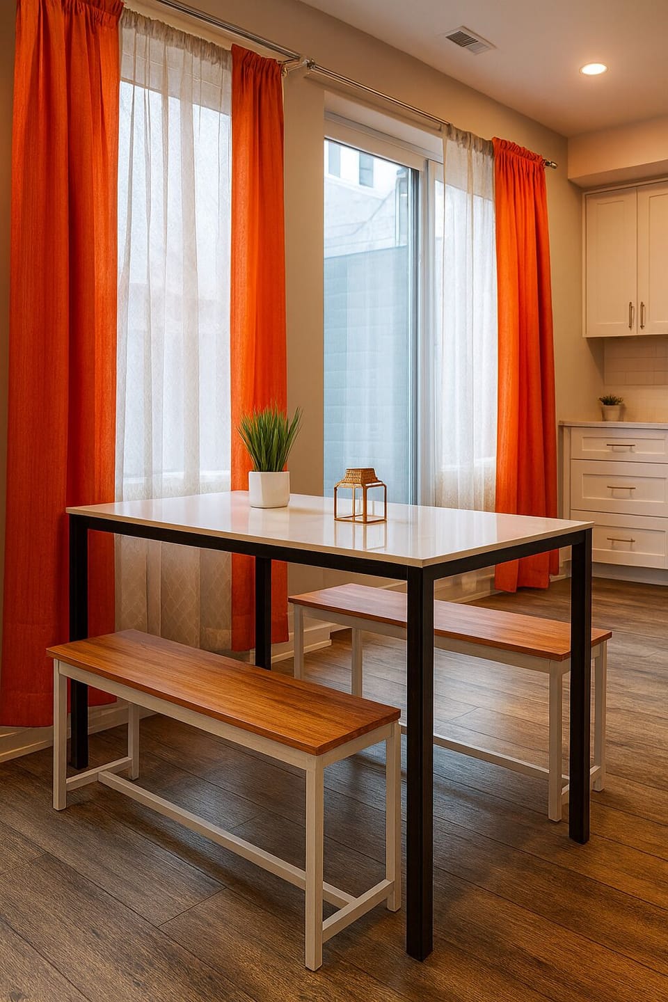 Fully equipped kitchen with all essentials for home-cooked meals.