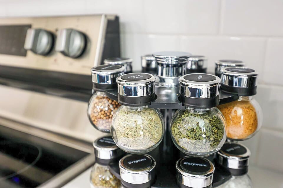 A colorful collection of spices ready to inspire your cooking