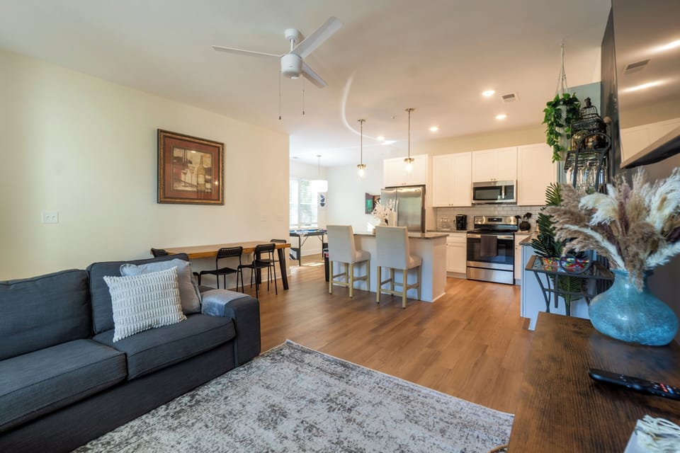 Perfect dining nook for relaxed meals and good conversation