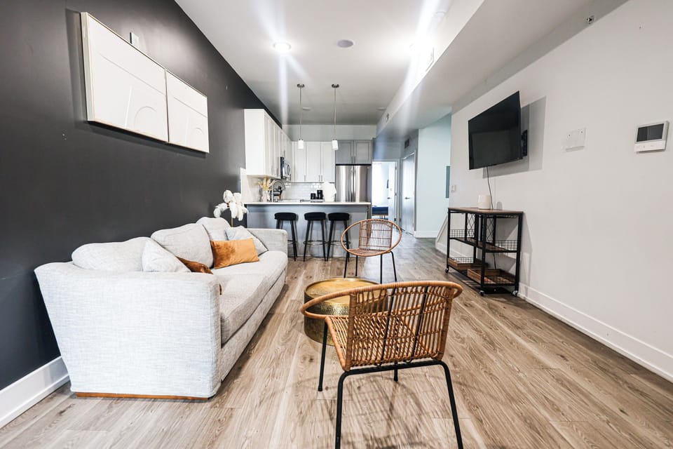 Quality furnishings create an inviting atmosphere.

