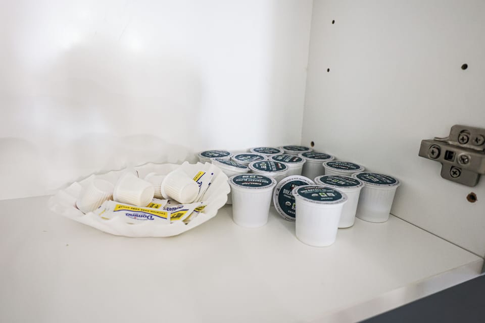 A fully-equipped kitchen ready for your culinary creations.

