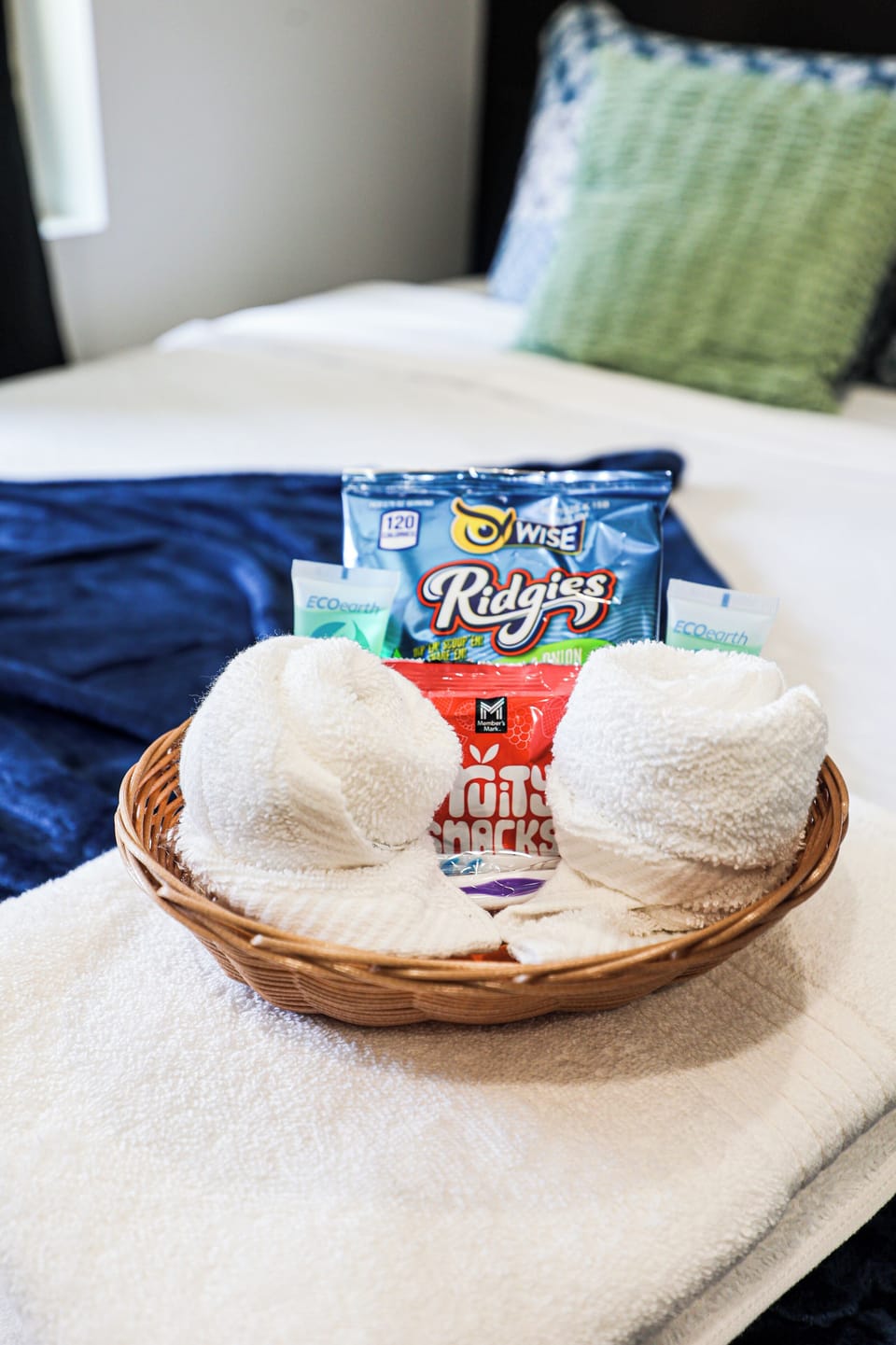Welcome basket for the guest 