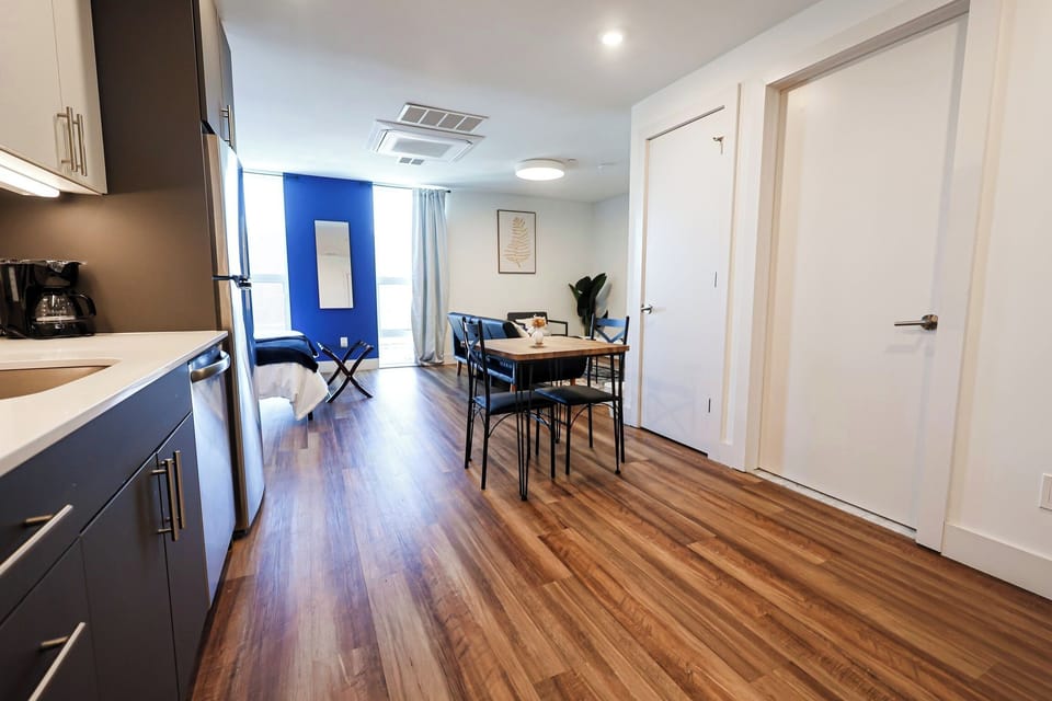 Your area with cozy furnishings and warm lighting.

