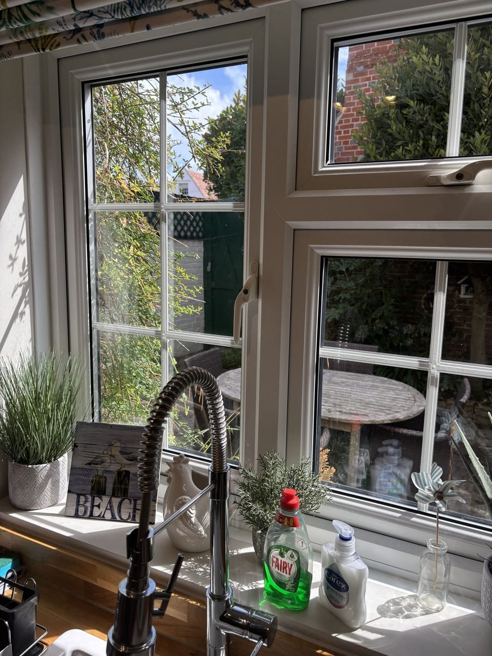 View from kitchen
