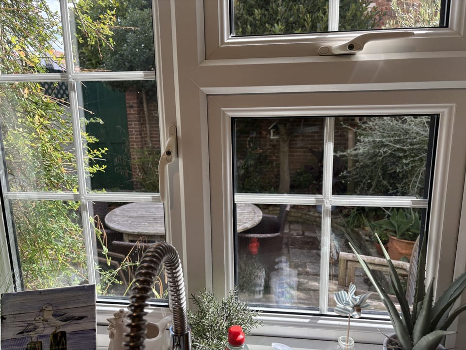 View from kitchen