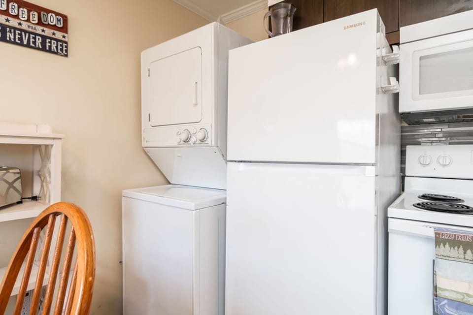 Private laundry is available for your stay!​