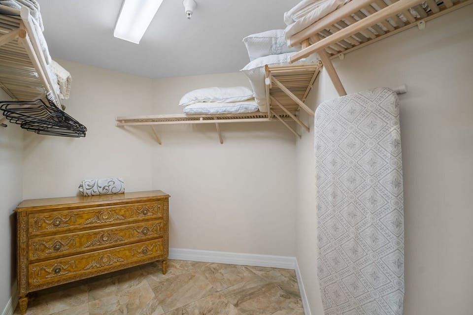 Spacious Primary Walk In Closet