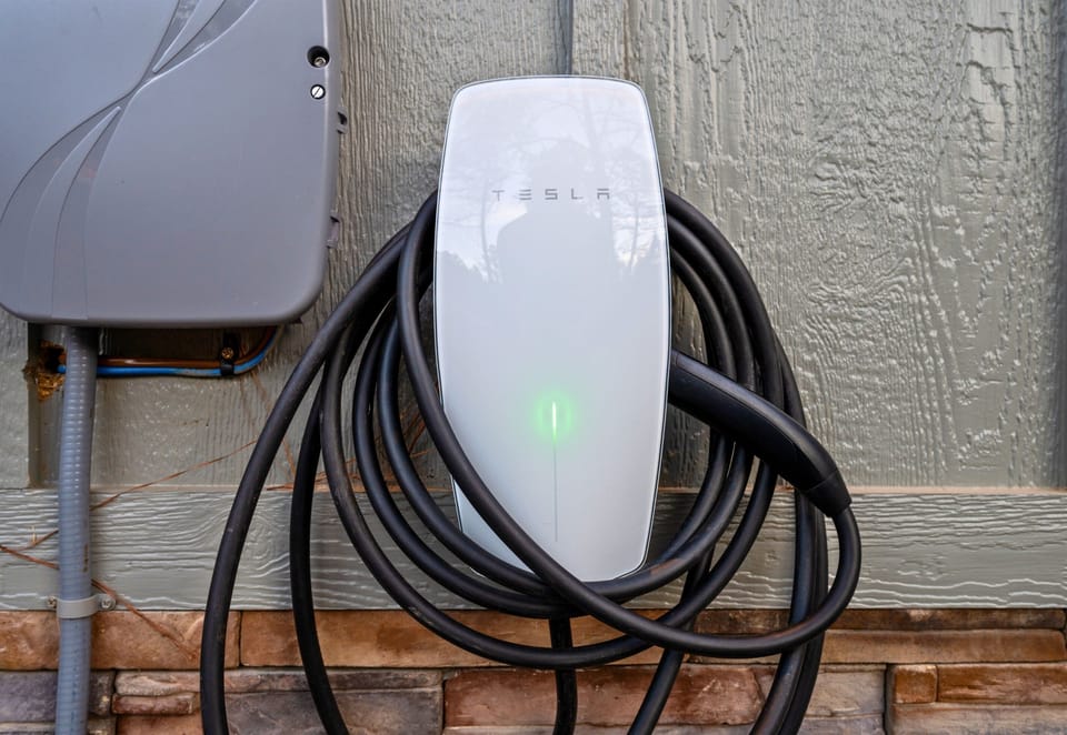 A convenient EV charger makes it easy to recharge your ride while you recharge yourself.