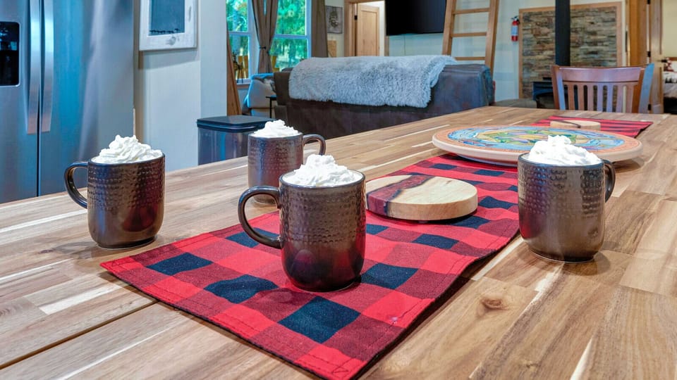 It`s always cocoa time in the mountains!