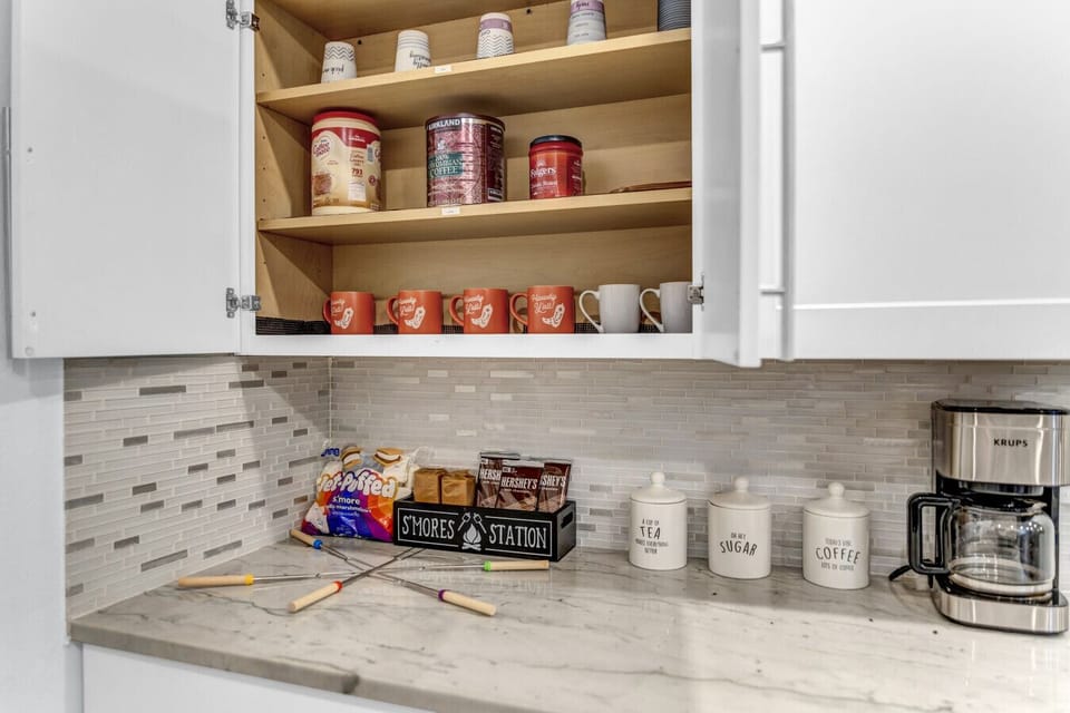 (S`mores are not always provided)